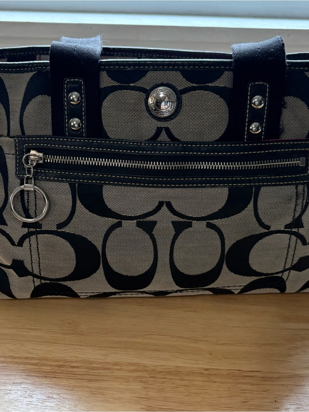 Coach Daisy Signature 2011 Canvas Handbag